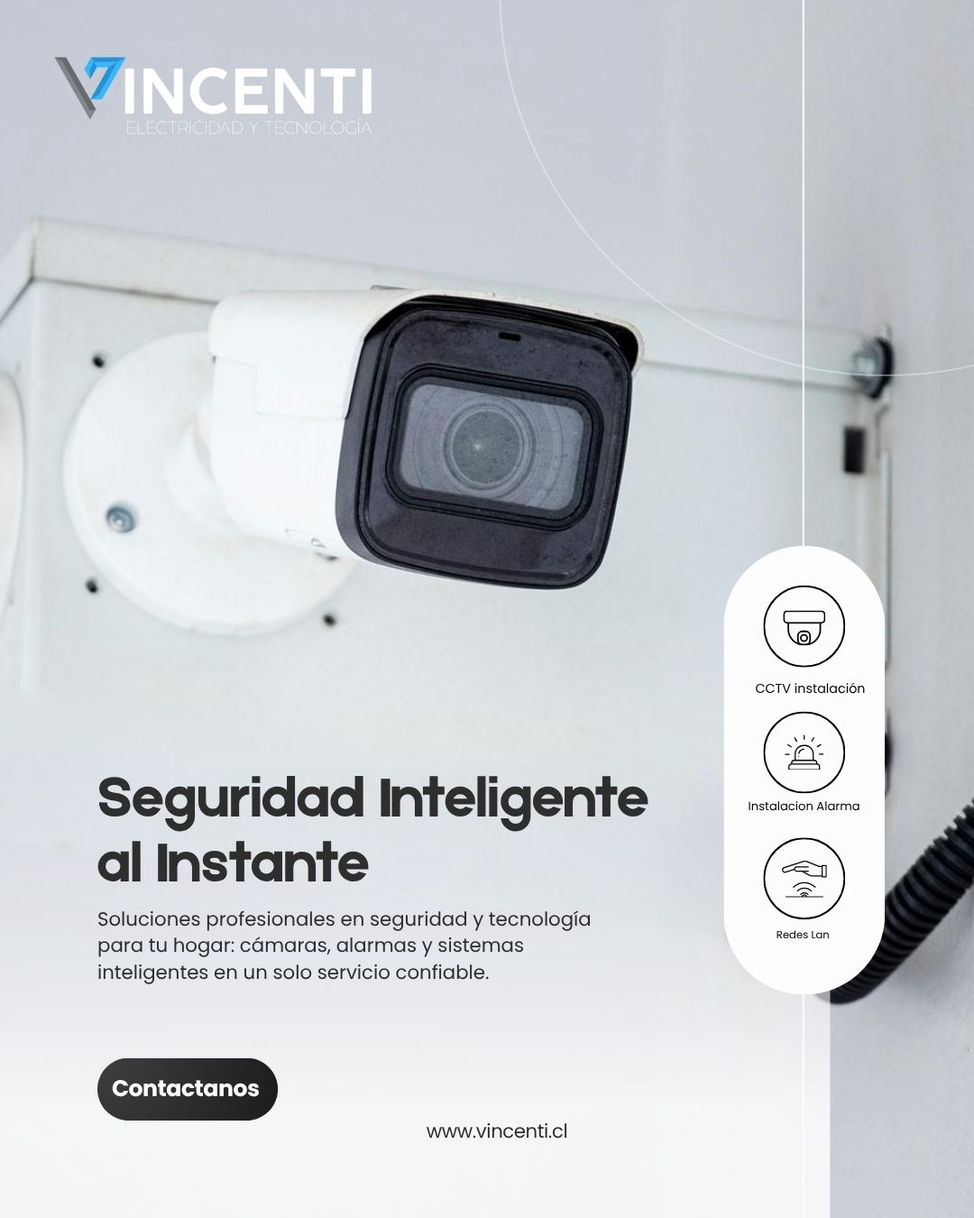 Afiche informativo: Alarmas Comunitarias - Sistemas de seguridad para vecindarios